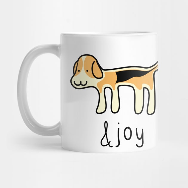Cute Beagle Dog &joy Doodle by thejoyker1986